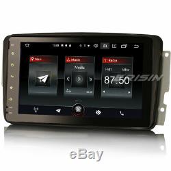 Dab + 10.0 Android Car Gps Tnt Mercedes C / Clk / G Class W209 Viano Vito W463