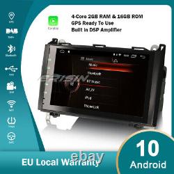 Dab+ Carplay Android 10 Autoradio Mercedes A/b Class Vito Sprinter Viano Crafter