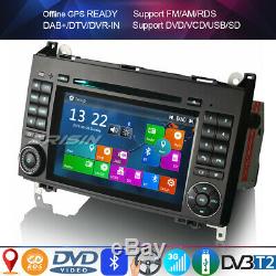 Dab + Gps Bluetooth CD Mercedes A / B Class W169 W245 Vito Viano Sprinter