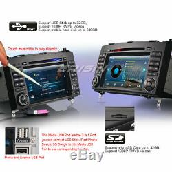 Dab + Radio Bluetooth DVD Gps Mercedes A / B Class W169 W245 Vito Viano Sprinter