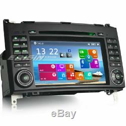 Dab + Radio Gps Mercedes A / B Class W169 W245 Vito Viano Sprinter Bluetooth CD