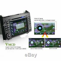 Dab + Radio Gps Mercedes A / B Class W169 W245 Vito Viano Sprinter Bluetooth CD