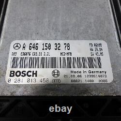 Engine Control Unit 2.2CDI 80KW OM646.982 Mercedes Benz Viano Vito W639