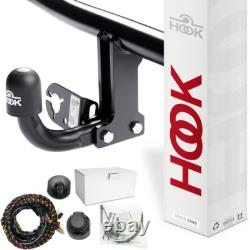 Fixed Rigid Tow Bar for Mercedes Vito-Viano-Class V W639 10-14 + Wiring Kit 13-pin