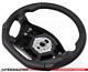 Flattened Black Leather Steering Wheel Exchange For Mercedes Vito/viano W639