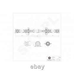 For Mercedes-Benz Viano Vito A6394103506 Cardan Rear Transmission Shaft