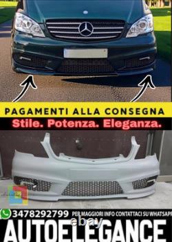 Front Bumper for Mercedes-Benz Vito Viano W639 Facelift (2010-2014)