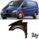Front Fender Left Compatible With Flashing Hole Mercedes-benz Vito W639 10-15