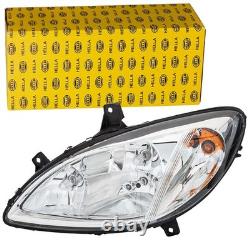 HELLA Left Main Headlight H7/H7 Compatible with Mercedes Viano Vito