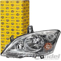 HELLA Right Headlight H7 + Servomotor for Mercedes Viano Vito Mixto W639