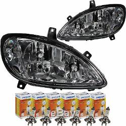 Headlights Kit Lot Mercedes Viano Vito W639 Year Mfr. 03-10 Incl. Philips H7 + H7 +