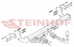 Hitch for Mercedes Vito-Viano-Class V W447 since 2014 + 7-pin wiring harness.