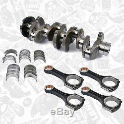 Hk0194 Crankshaft + 4x + Connecting Rods Connecting Rods Main Bearing Axial Mercedes Sprinter