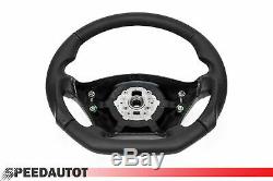 Leather Steering Wheel Steering Tuning Black Mercedes Vito, Viano W639