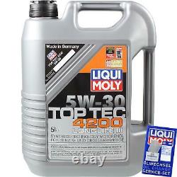 Liqui Moly 10l 5w-30 Oil - Mann-filter For Mercedes-benz Vito Bus W639 122