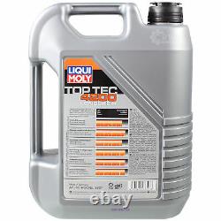 Liqui Moly 10l 5w-30 Oil - Mann-filter For Mercedes-benz Vito Bus W639 122