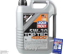 Liqui Moly 10l 5w-30 Oil - Mann-filter For Mercedes-benz Vito Bus W639 122