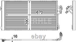 MAHLE Air Conditioning Condenser Suitable for Mercedes Viano Vito W639