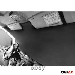 Magnetic sunshade curtains for Mercedes Vito Viano W639 2003-2014 Gray-Black