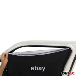 Magnetic sunshade curtains for Mercedes Vito Viano W639 2003-2014 Gray-Black