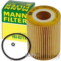 Mann Inspection Kit + 10L Mannol 5W-30 Oil Suitable for Mercedes Viano Vito