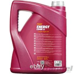 Mann Revision + 10L Mannol 5W-30 Oil Suitable for Mercedes Viano Vito W639