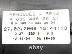 Mercedes-Benz Dashboard (Vito, Viano) A6394462921 503000330004