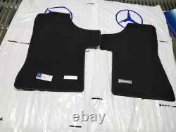 Mercedes-Benz Original 2 Velvet Floor Mats W639 Viano/Vito RHD Black New