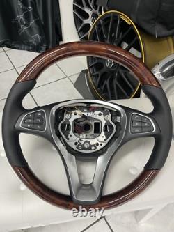 Mercedes-Benz Wood Leather Steering Wheel Walnut Class V Vito Viano New WDF639 New