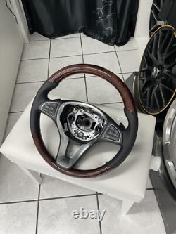 Mercedes-Benz Wood Leather Steering Wheel Walnut Class V Vito Viano New WDF639 New