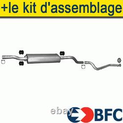 Mercedes Viano Vito 639 2.0 2.2 2003- Silencer+ Exhaust Line