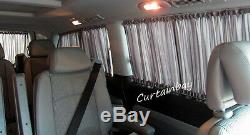 Mercedes Viano Vito 639 Curtains Camper Curtains Set Gray