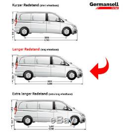 Mercedes Viano Vito W639 Long From The Year 2003 Aluminum Rails With Tüv