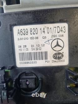 Mercedes Viano Vito W639 original interior light switch A63982014