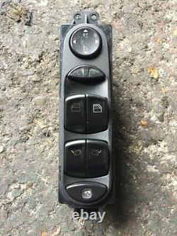 Mercedes Viano/vito Window Switch Drivers Side With Electric Mirrors Fitting