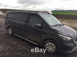 Mercedes Vito Extra Long 2003+ Roof Rails And Cross Bars Aluminiu