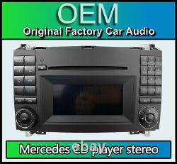 Mercedes Vito Radio Stereo Bluetooth Player Cd, W639 Mf2830 A1699002000