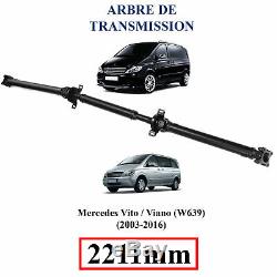 Mercedes Vito Viano 2211 MM Drive Shaft Reinforced = A6394103206