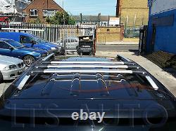 Mercedes Vito Viano W639 Lockable Cross Bars Roof Rack 90 KG Capacity X3