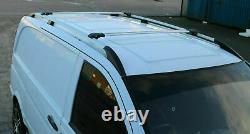 Mercedes Vito Viano W639 Long 2003+ Aluminium Roof Rails And Bars