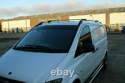 Mercedes Vito Viano W639 Long 2003+ Aluminium Roof Rails And Bars