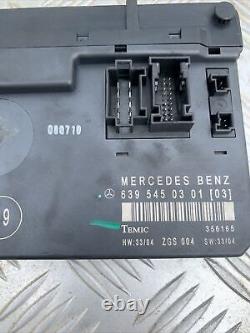 Mercedes Vito & Viano W639 Sam Body Control Unit Module A6395450301