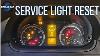 Mercedes W639 Vito/viano Service Reset Warning