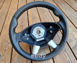 NEW LEATHER 10-14 W639 Mercedes Vito Viano black steering wheel Facelift OEM