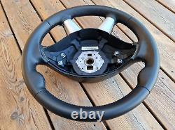 NEW LEATHER 10-14 W639 Mercedes Vito Viano black steering wheel Facelift OEM