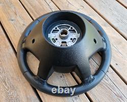 NEW LEATHER 10-14 W639 Mercedes Vito Viano black steering wheel Facelift OEM