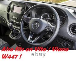 New LEATHER Steering Wheel for Mercedes Vito Viano W447 Class V V250 W205 Nappa