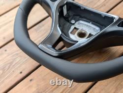 New Leather Steering Wheel Mercedes Vito Viano W447 V250 Class V Flat Bottom