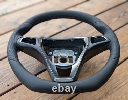 New Leather Steering Wheel Mercedes Vito Viano W447 V250 Class V Flat Bottom