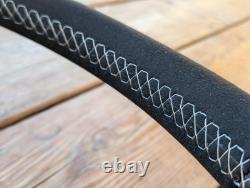 New Leather Steering Wheel W639 Mercedes Vito Viano 10-14 Facelift Flat Bottom